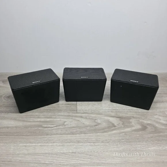 Sony Bookshelf Full Range Speakers - Lot of 3 - SS- (MSP900,SRP900,CNP680) - Picture 3 of 8